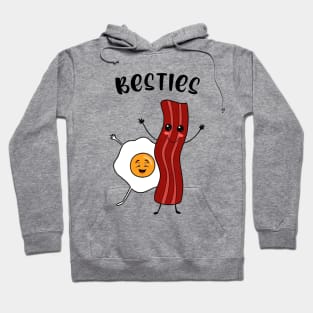 Breakfast Besties Bacon And Eggs Hoodie